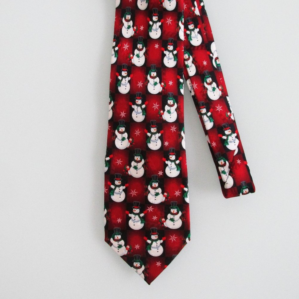 Yule Tie Greetings (NWT) Christmas Silk Tie